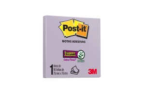 POST-IT 3M LILAC LILAS 76X76MM 90F NOTAS ADESIVAS