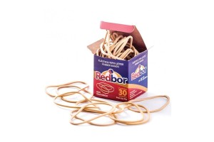 ELASTICO LATEX REDBOR 25 GRS CX 30 UNI