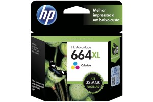 CARTUCHO ORIGINAL HP 664XL CORES