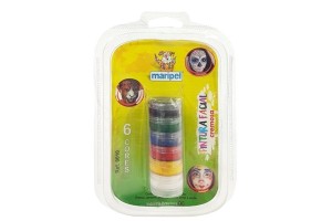 PINTURA FACIAL MARIPEL COM 6 UNI