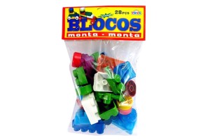 BLOCO MONTA MONTA 28PÇS TOYS