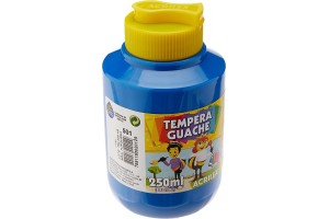 TEMPERA GUACHE ACRILEX PT 250ML AZUL TURQUESA