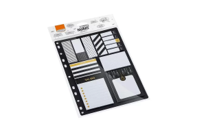 BLOCO SMART NOTES MULTIPLES - FICHÁRIO - BLACK - 25FLS - 13BLOCOS