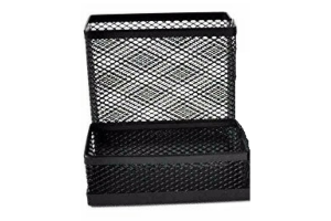 ORGANIZADOR DE MESA 2 DIVISORIAS ARAMADO PRETO