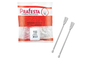 PALHETA DESCARTÁVEL PARA CAFÉ CRISTAL PLÁSTICA PCT C/250