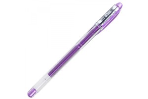 CANETA GEL UNIBALL SIGNO METAL VIOLET