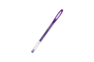 CANETA GEL GLITTER UNIBALL SIGNO VIOLET