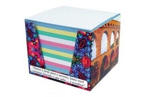 BLOCO DE ANOTACAO COLORIDO TAMOIO 700 FLS